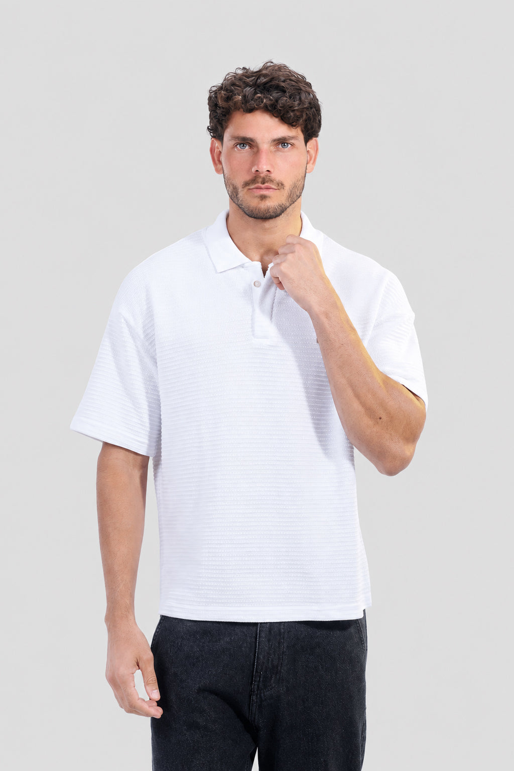 Box Fit Polo Shirt