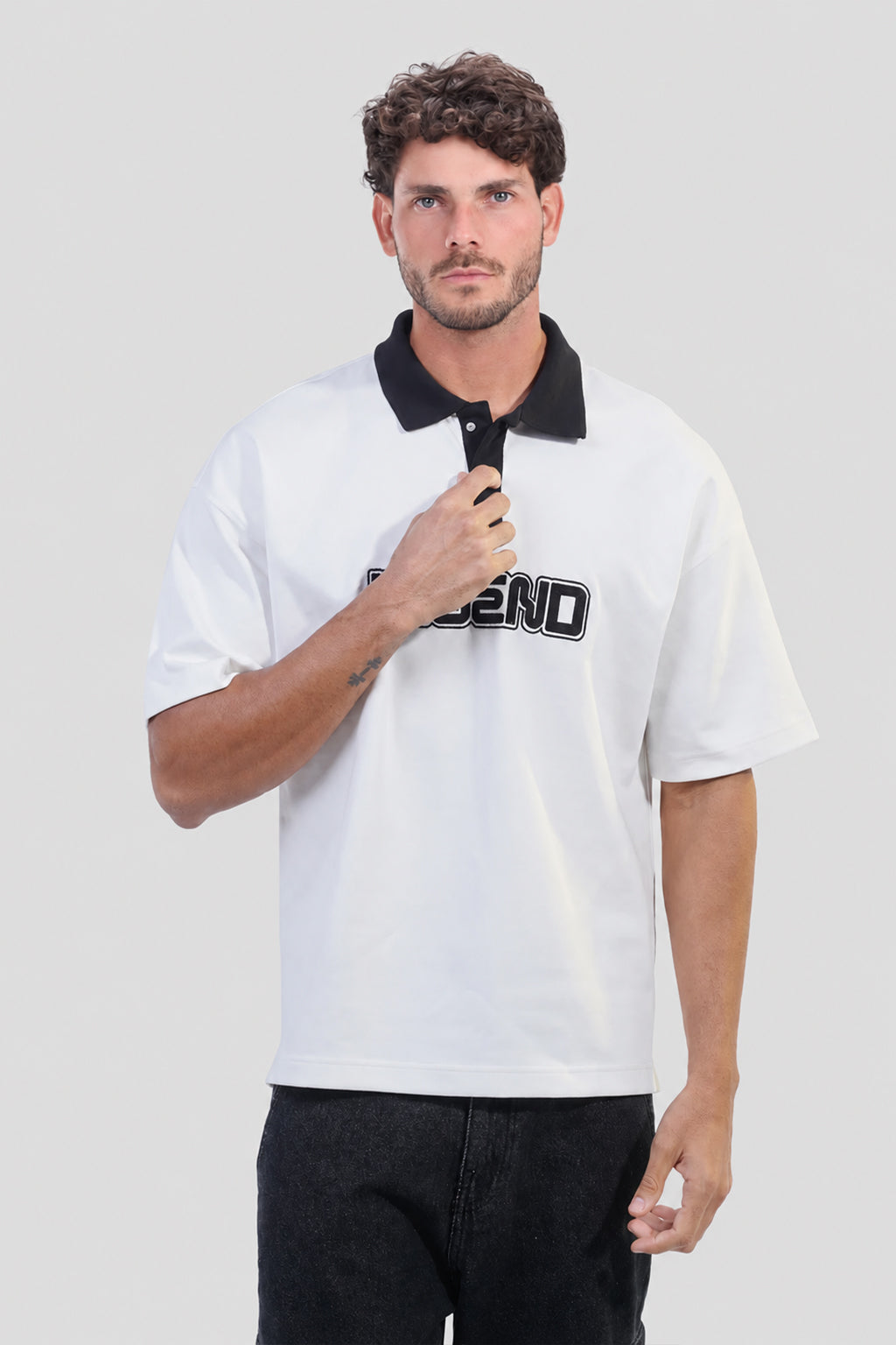 Over Size Polo Shirt