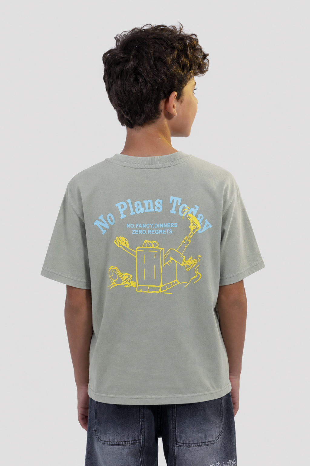 Kids Over Size Printed T-shirt