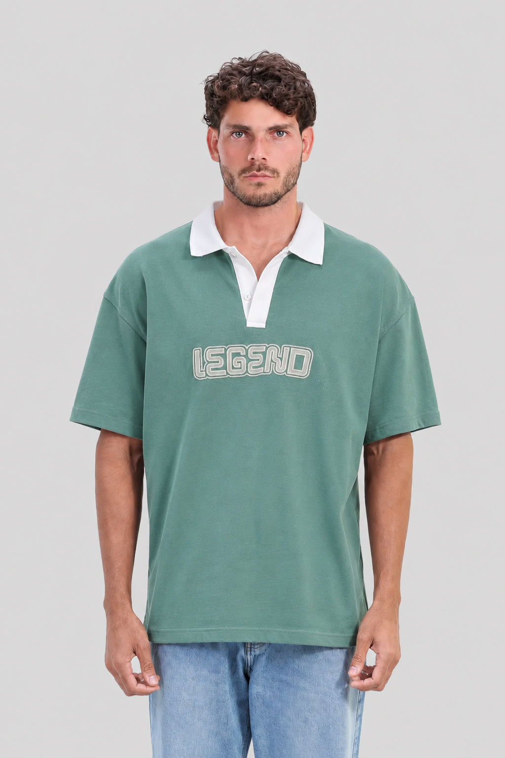 Over Size Polo Shirt