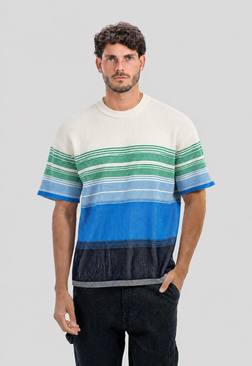 Crew Neck Trico T-Shirt