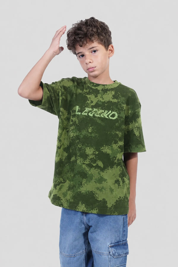Kids Over Size Printed T-shirt
