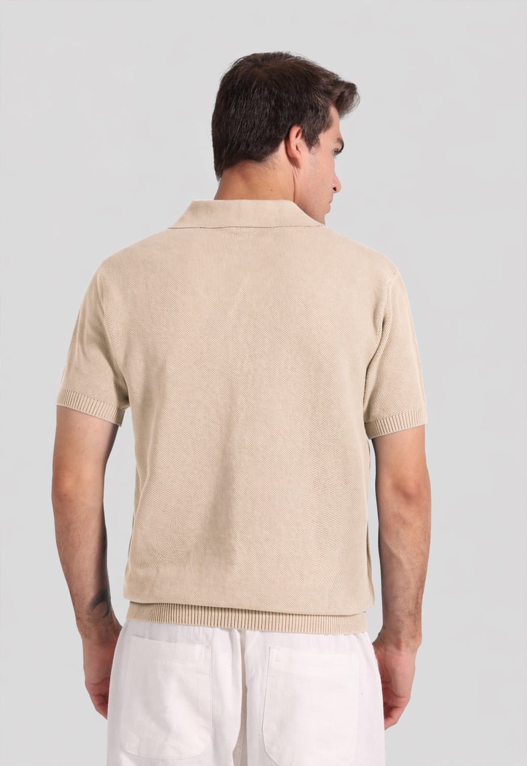 Knitted Polo Shirt