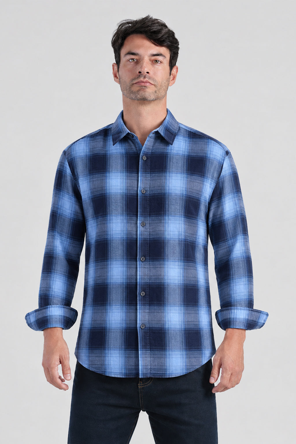 Over Size Cheeked Shirt