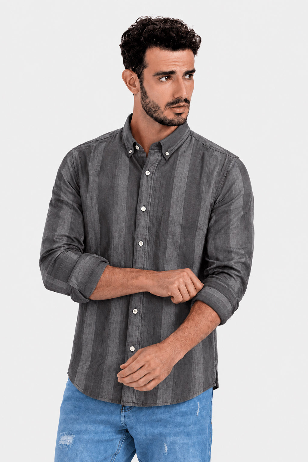 Regular Fit Striped Shirt