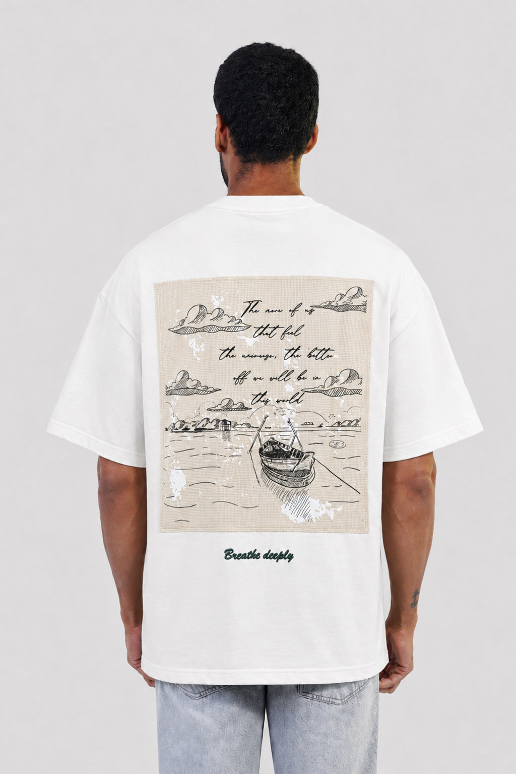 Relaxed Fit Crew Neck T-Shirt