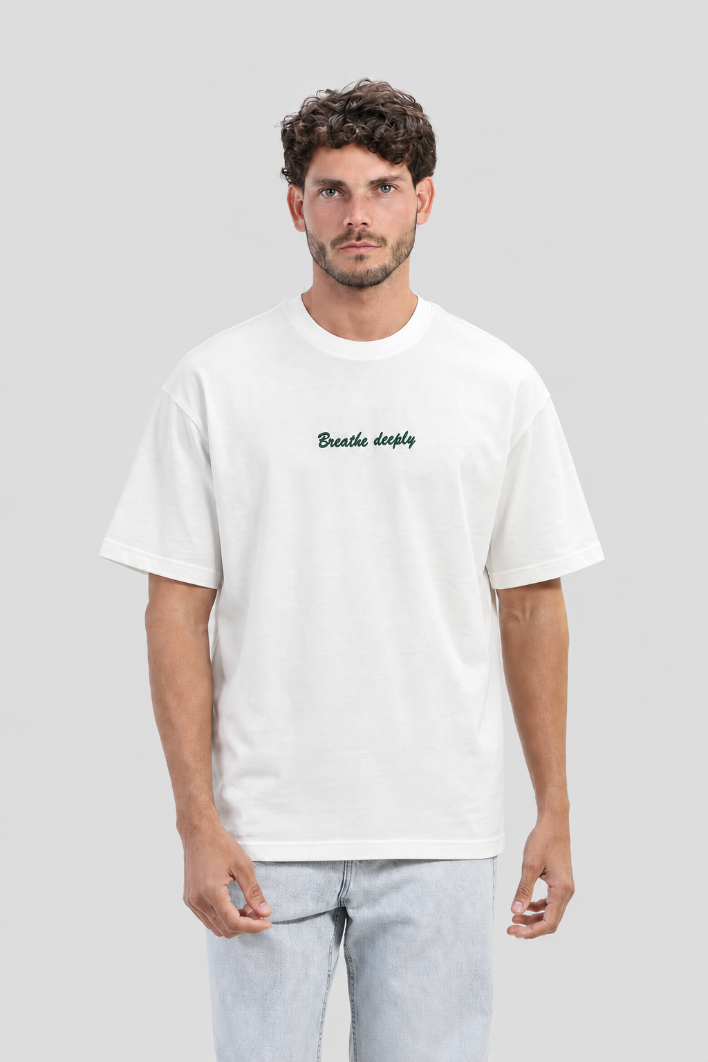 Relaxed Fit Crew Neck T-Shirt