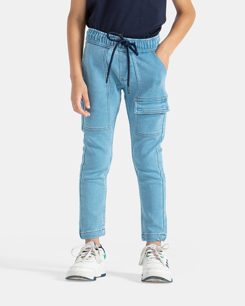 Sky Blue Jeans Pants