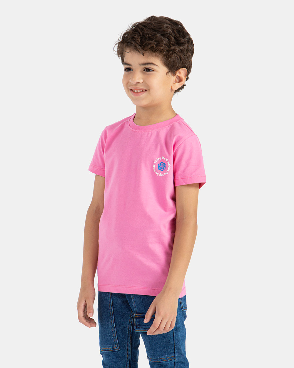 Pink Printed Tshirt