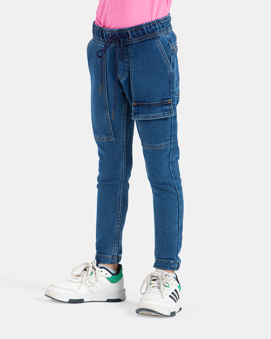 Blue Slim Fit Jeans Pants