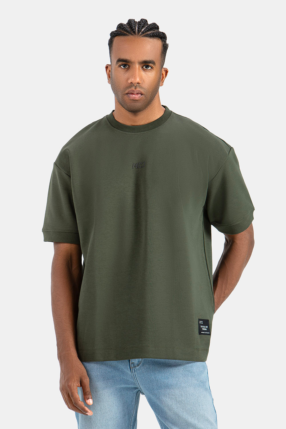 Oily Crew Neck Oversize T-Shirt