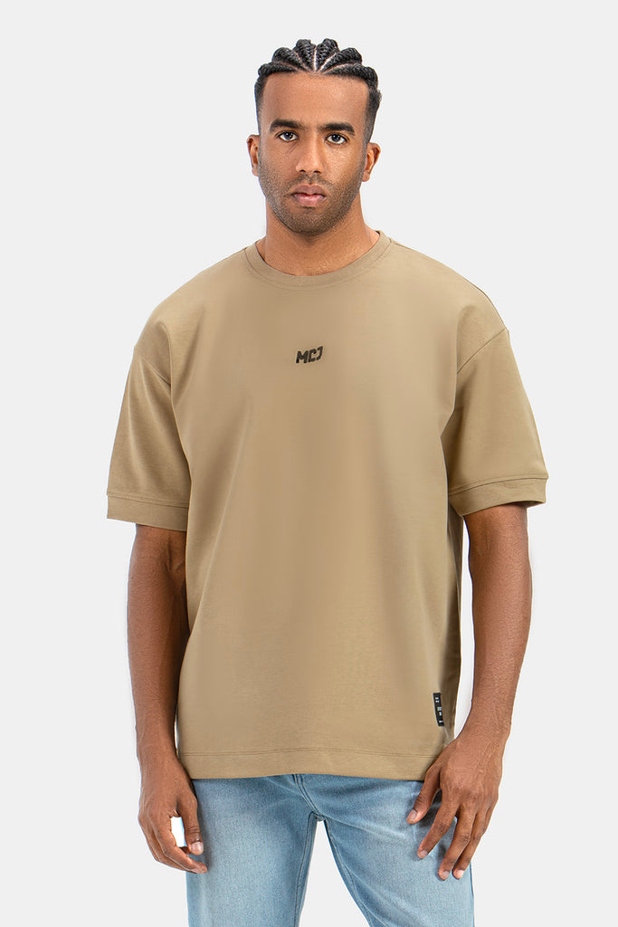 Coffee Crew Neck Oversize T-Shirt