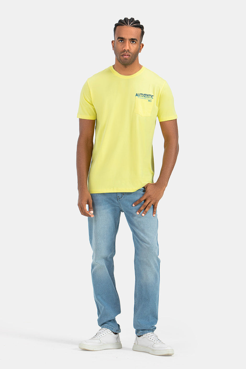 yellow-crew-neck-t-shirt-summer-men