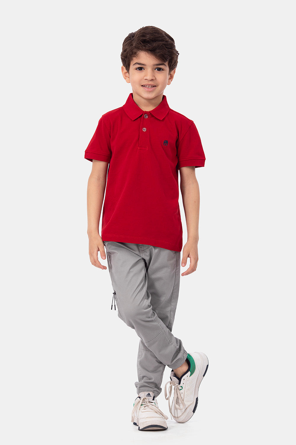 Red- polo- 004/S24/K301100