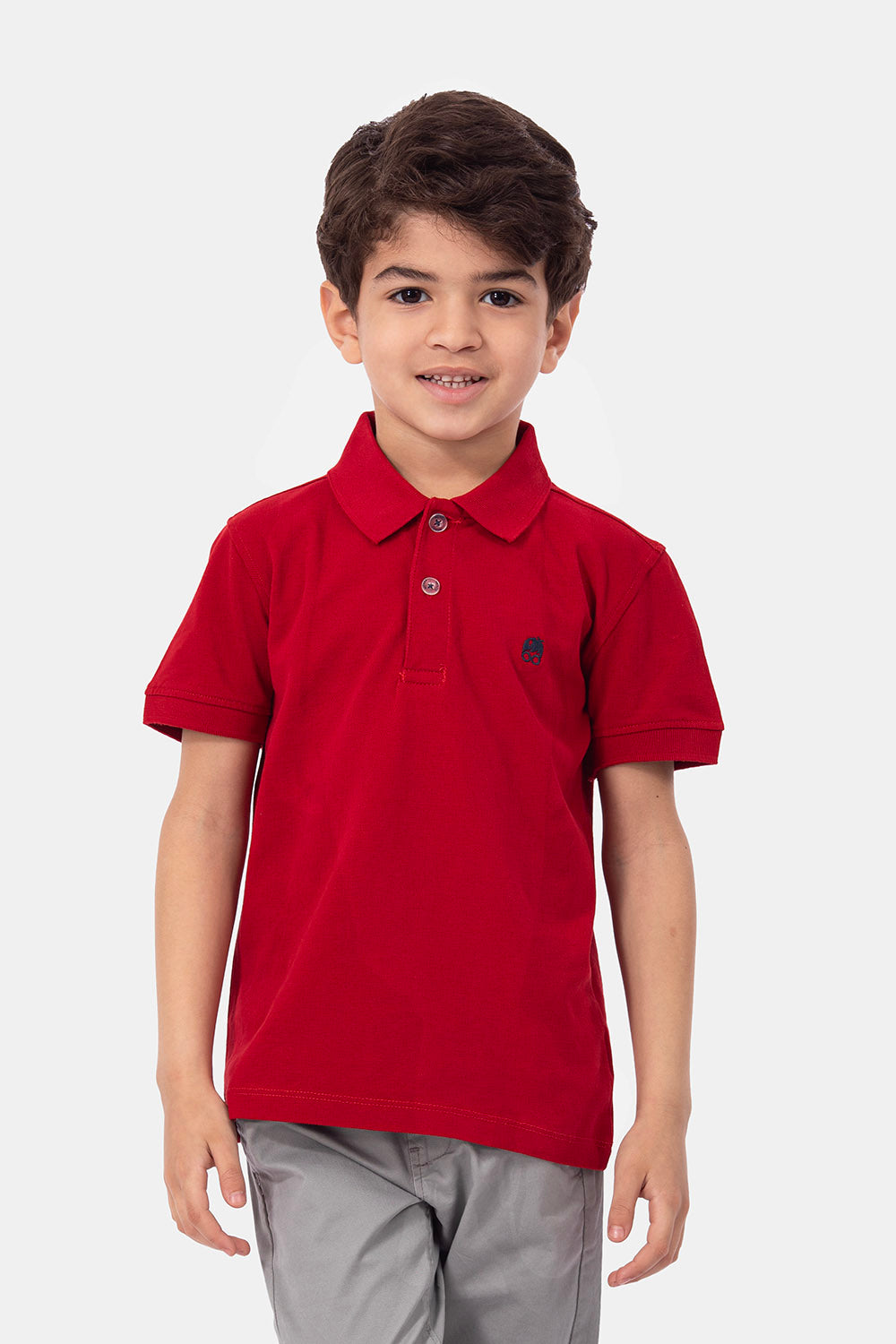Red- polo- 004/S24/K301100