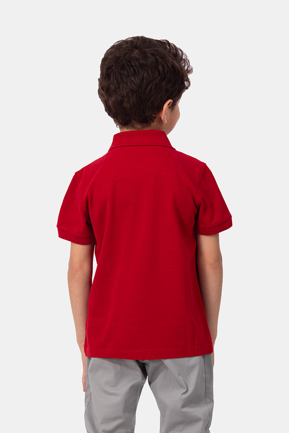 Red- polo- 004/S24/K301100