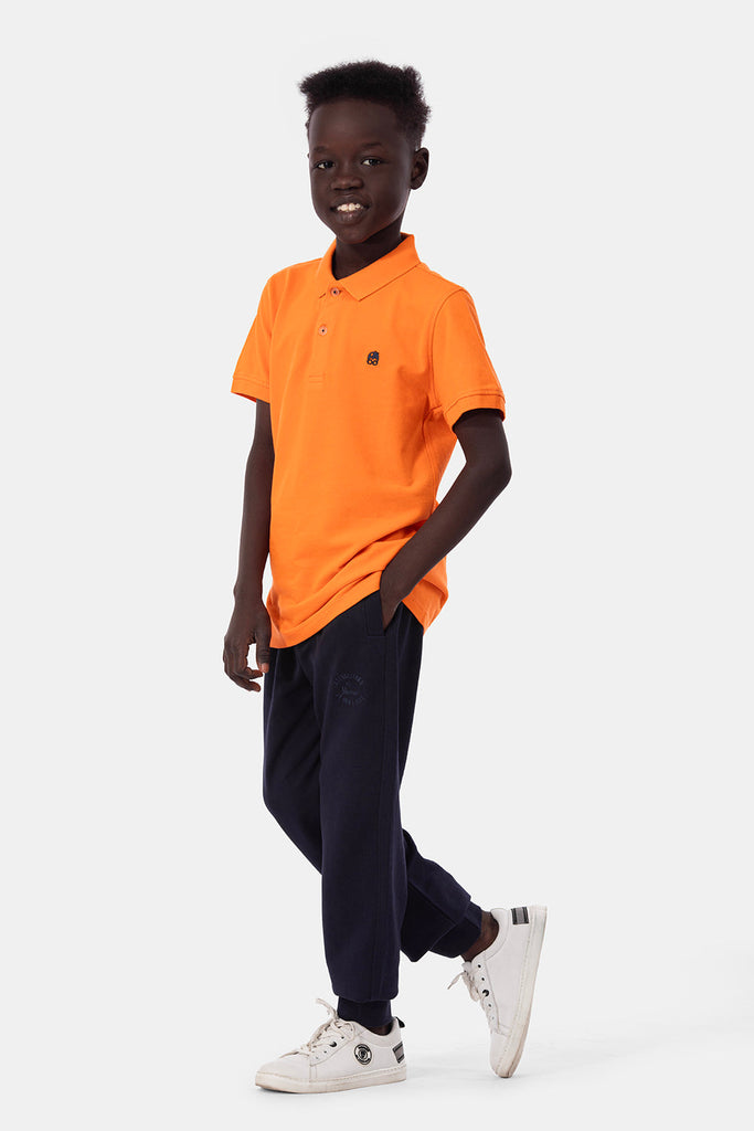 orange- polo- 004/S24/K301100