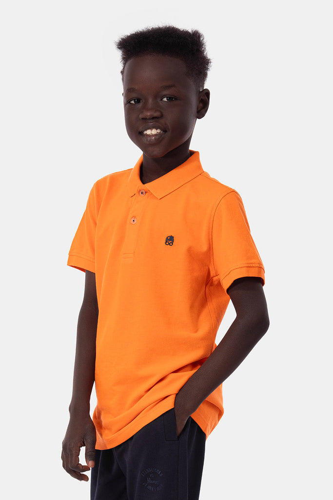 orange- polo- 004/S24/K301100