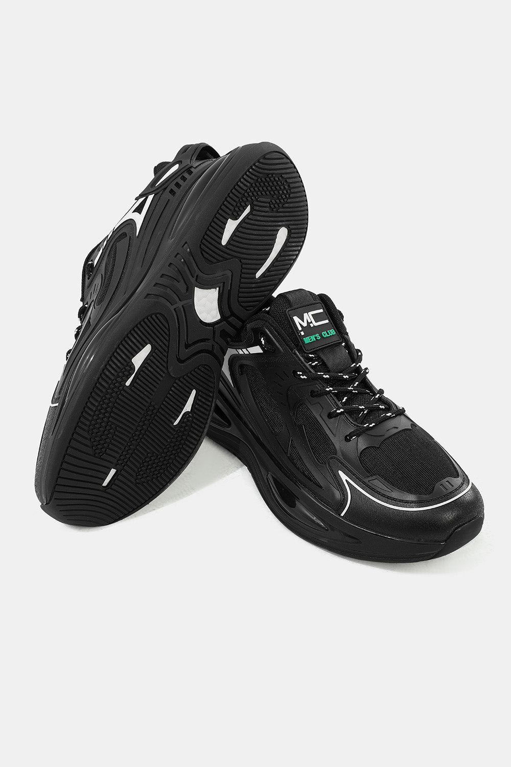 black running shoes Men's Club