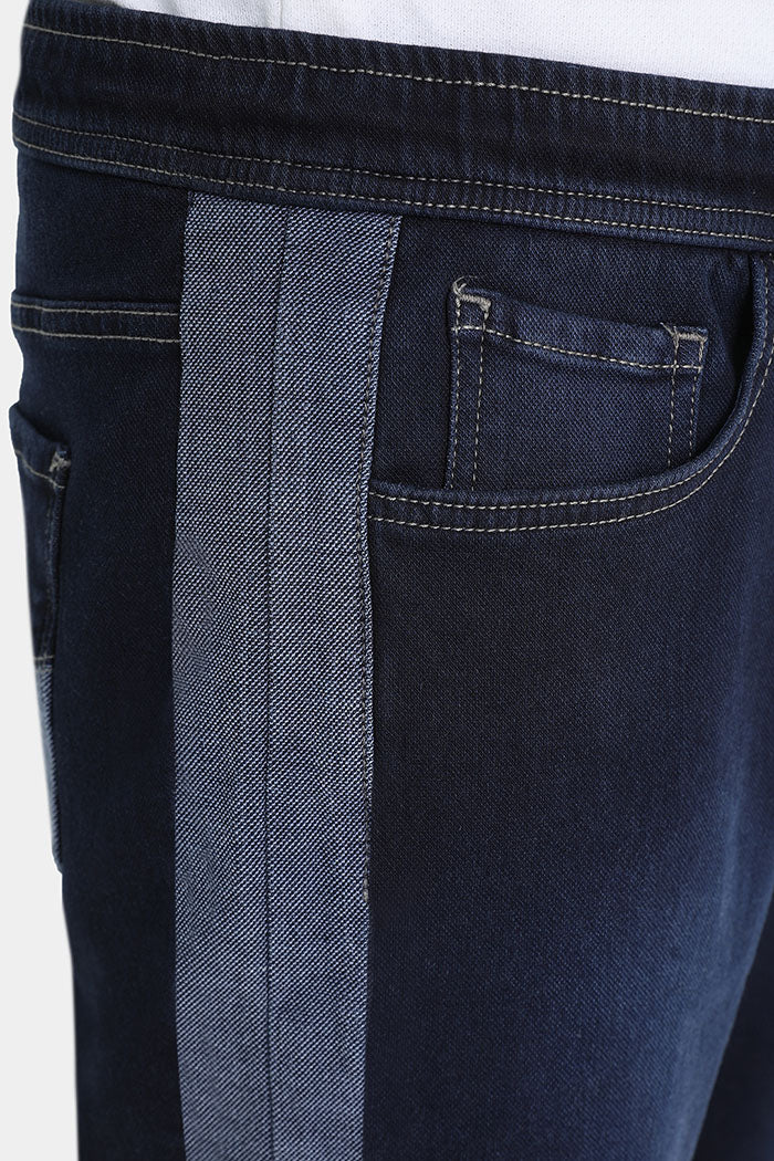 dark navy slim fit jean pants