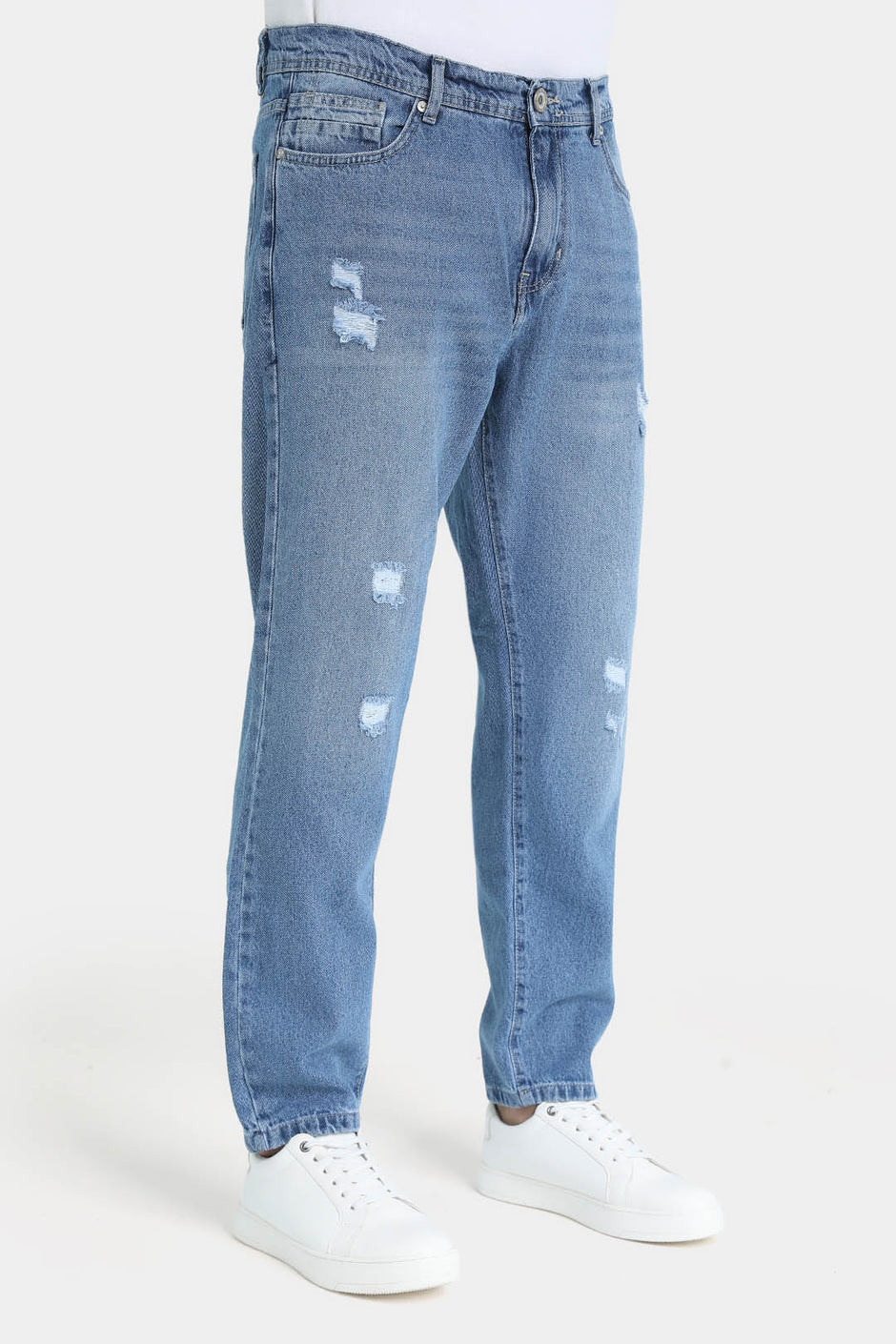 sky blue slim fit jean pants