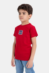 Red Printed Tshirt