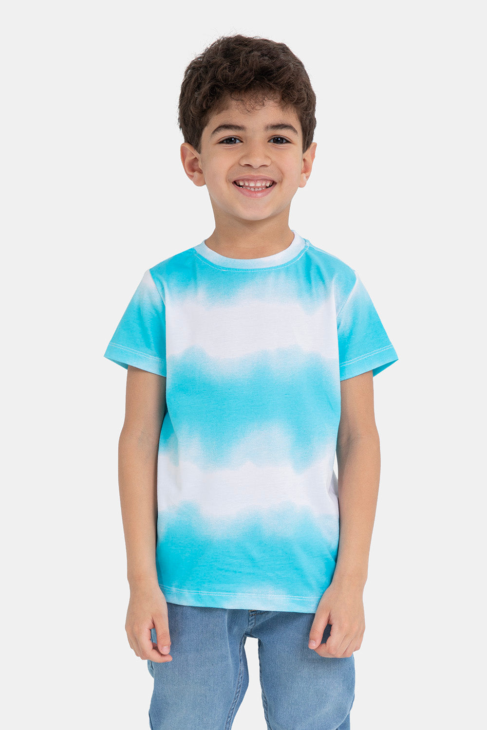 Aqua Printed Tshirt