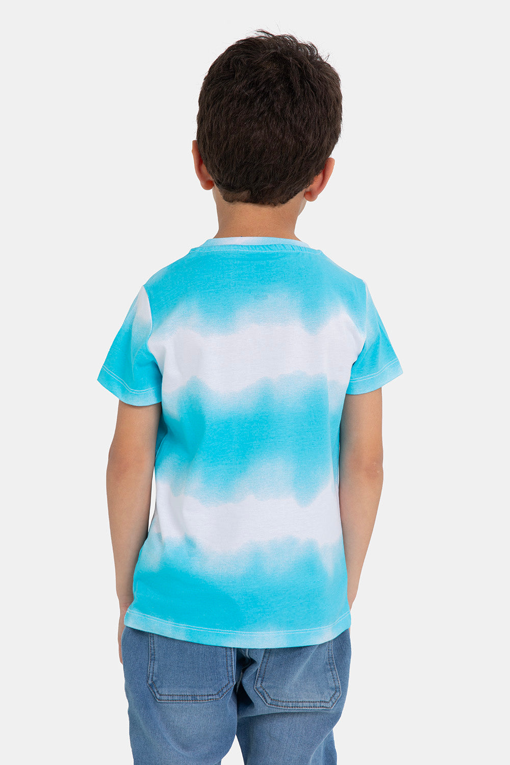 Aqua Printed Tshirt