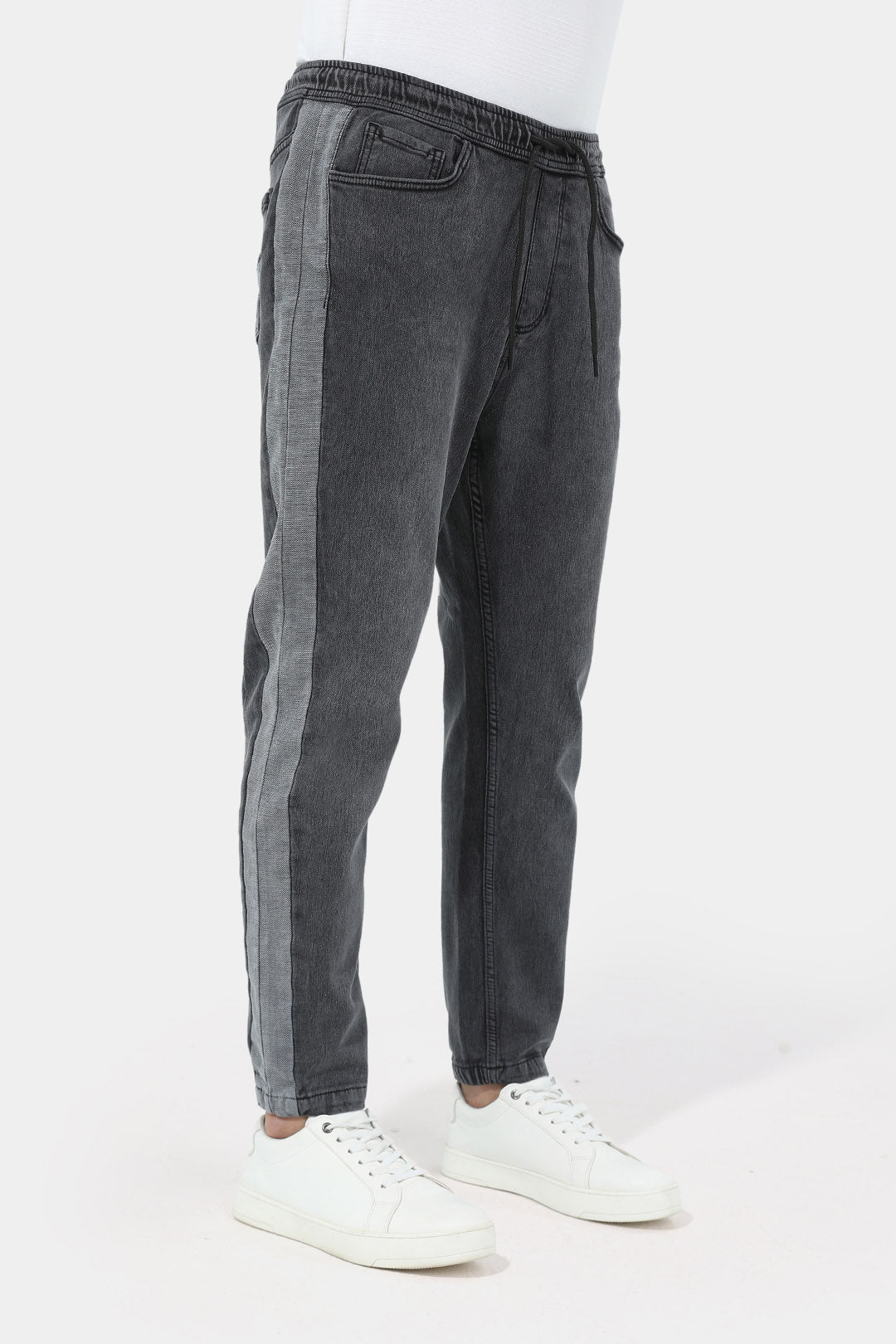 grey slim fit jean pants