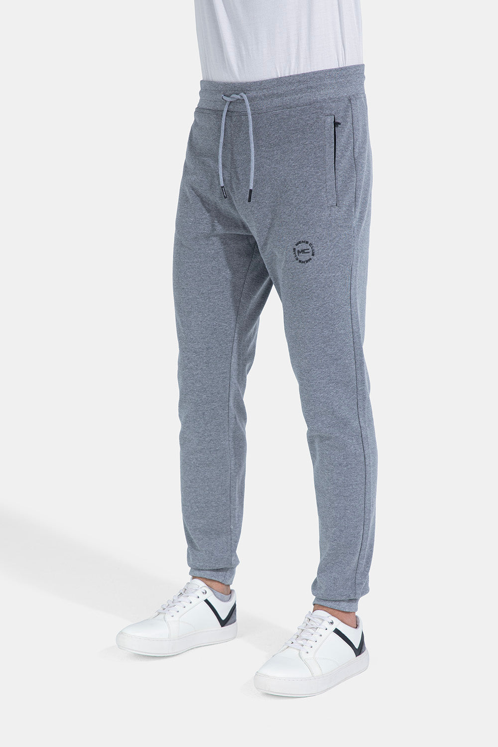 Grey Slim Fit Sweat Pants