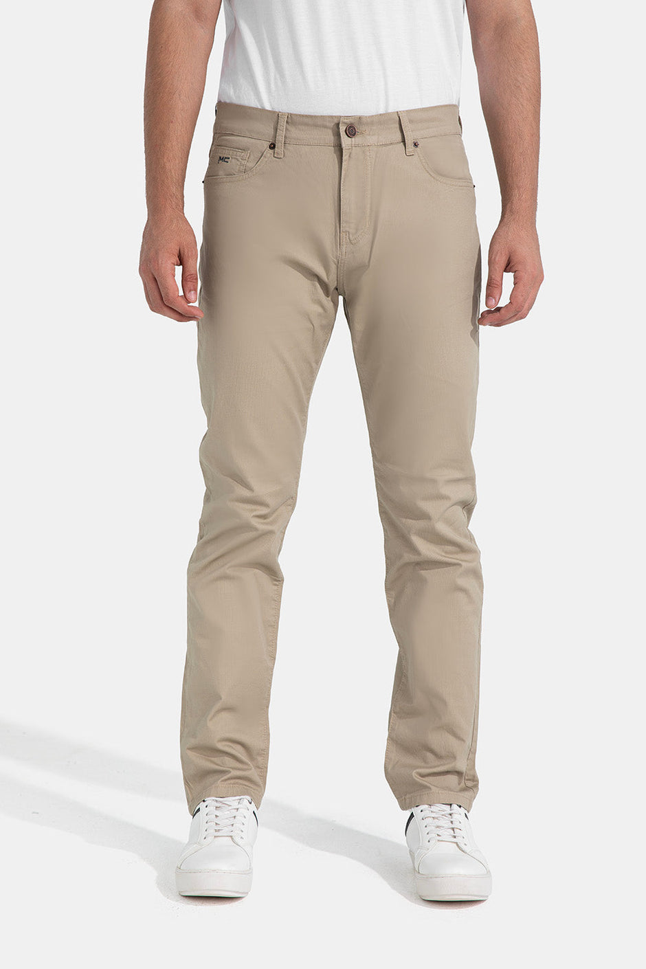 Beige Chino Pants