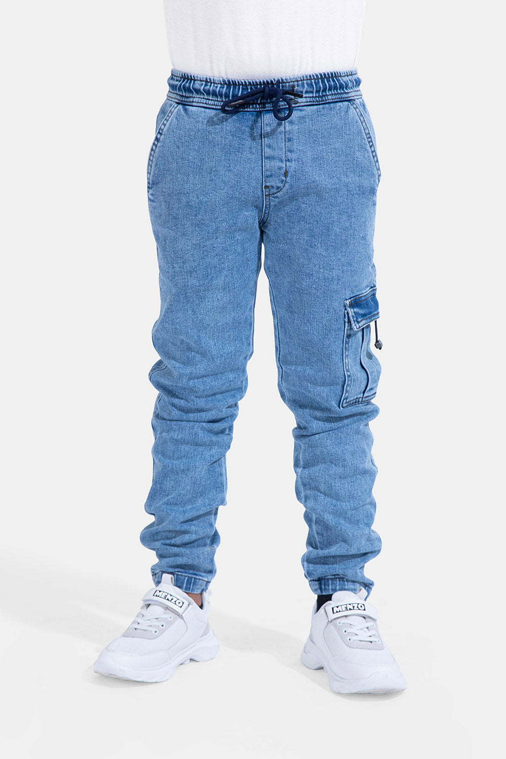 L Blue Jeans Pants Jogger