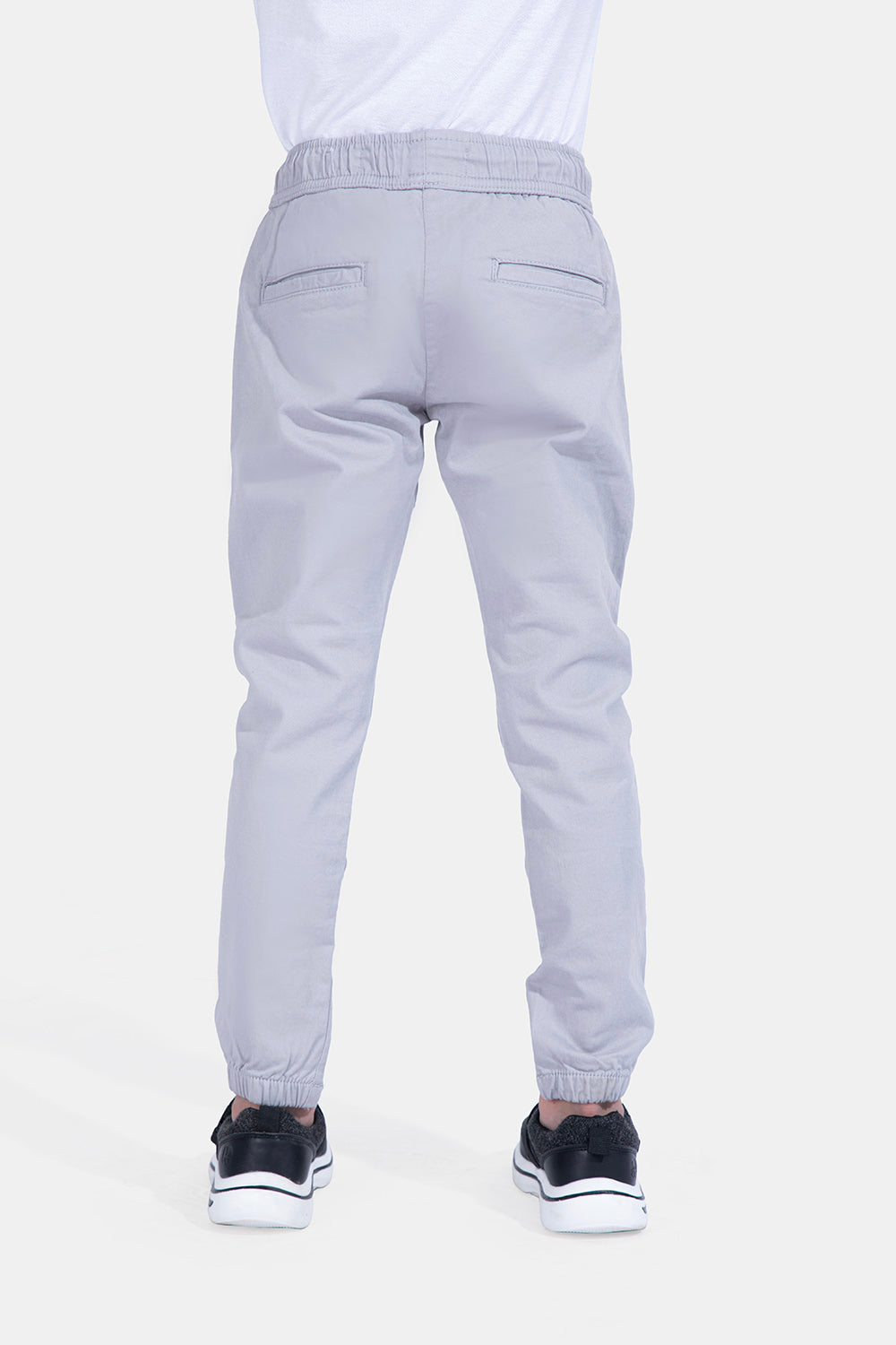 Silver Chino Pants Jogger