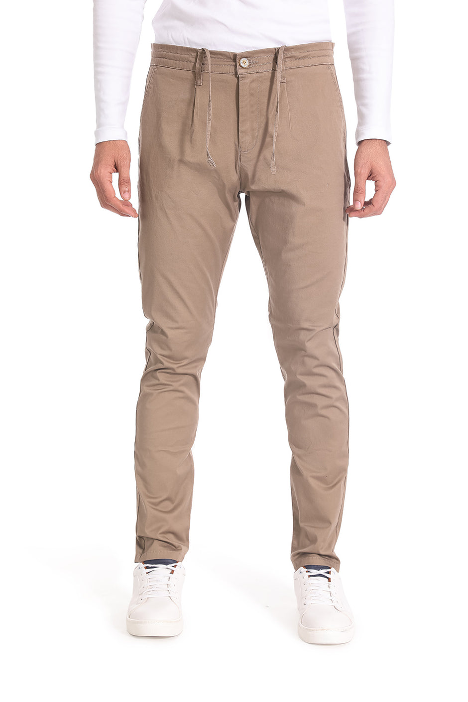 Coffee Slim Fit Jogger Pants