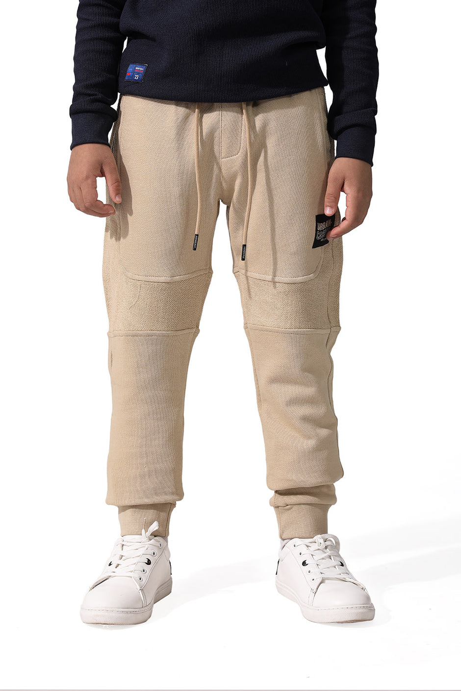 Beige Sweat Pants