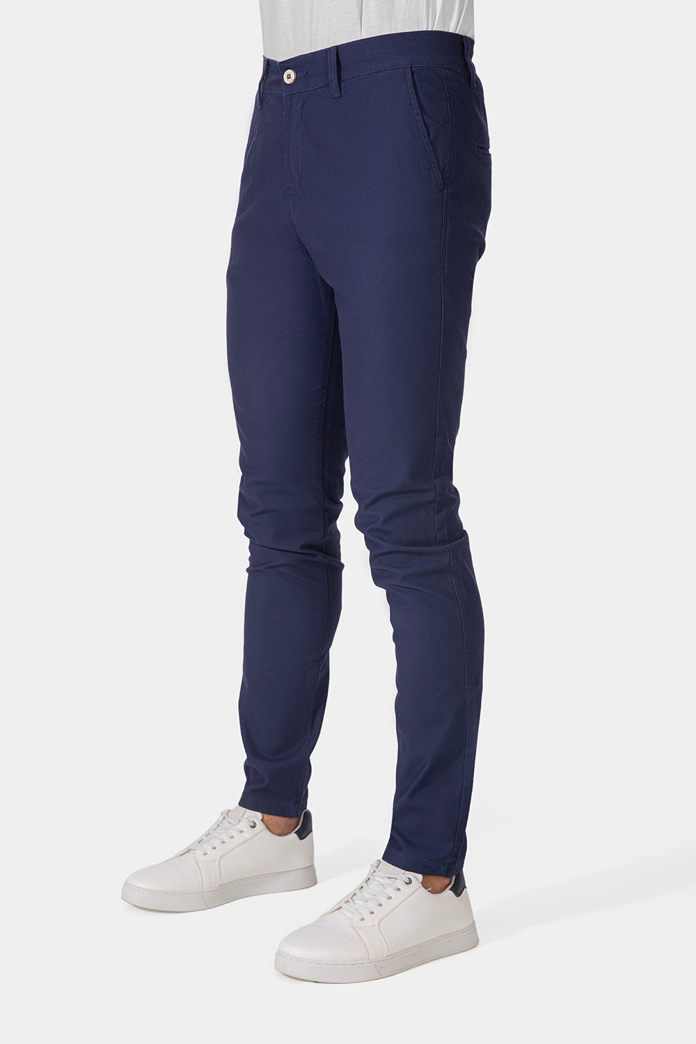 Navy Slim Fit Chino Pants