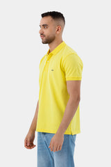 Yellow Basic Polo Shirt