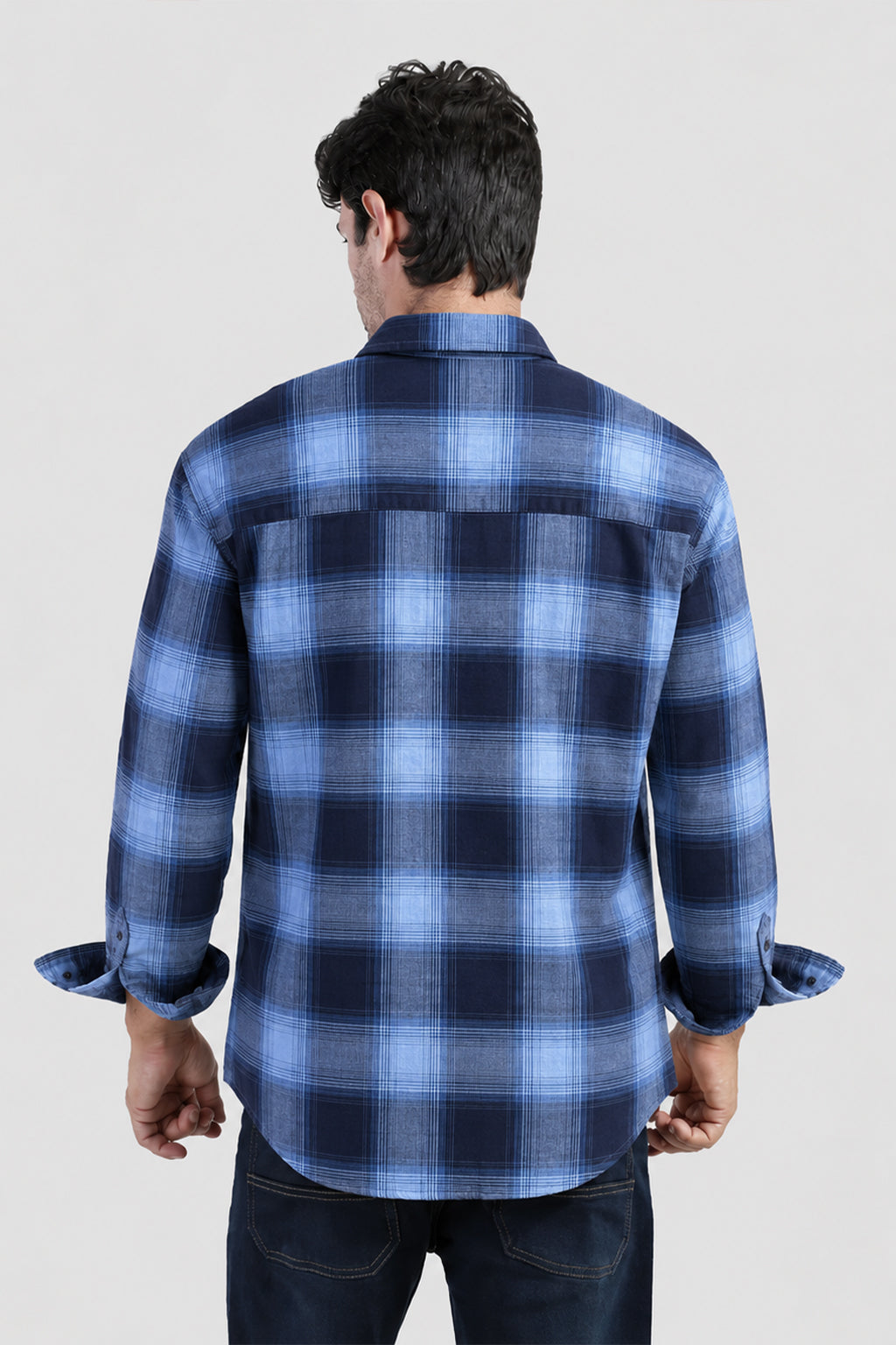 Over Size Cheeked Shirt