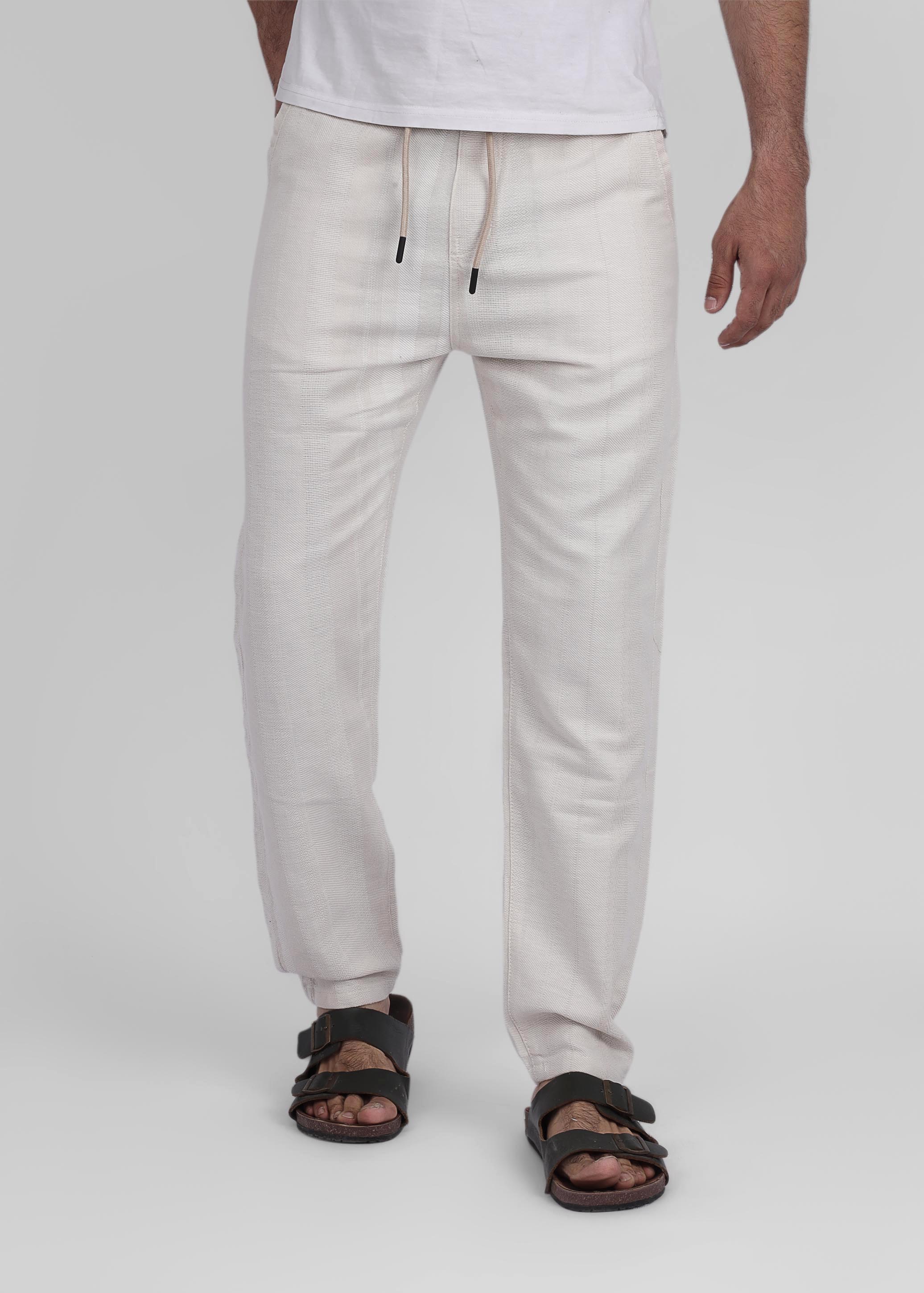 Relaxed Fit Linen Pants