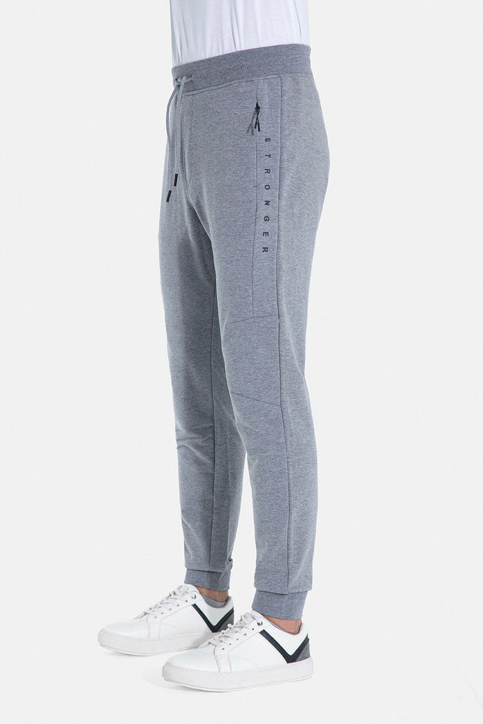 Grey Slim Fit Sweat Pants