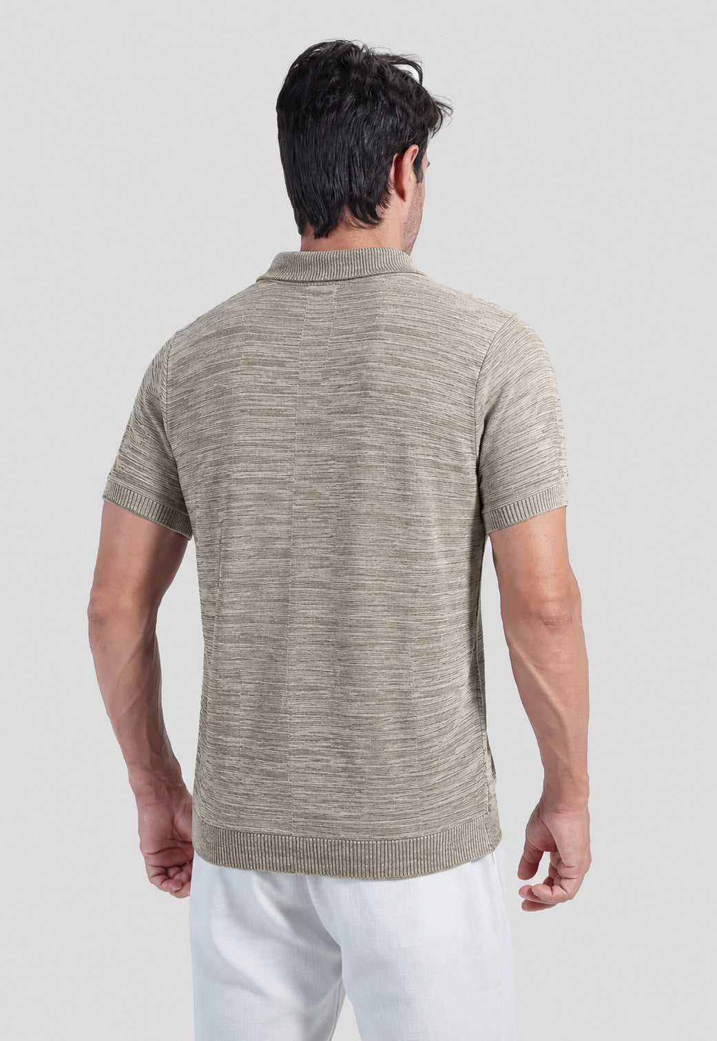 Knitted Polo Shirt
