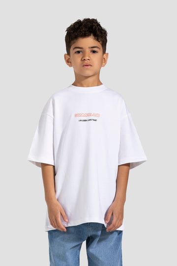 white crew neck t-shirt