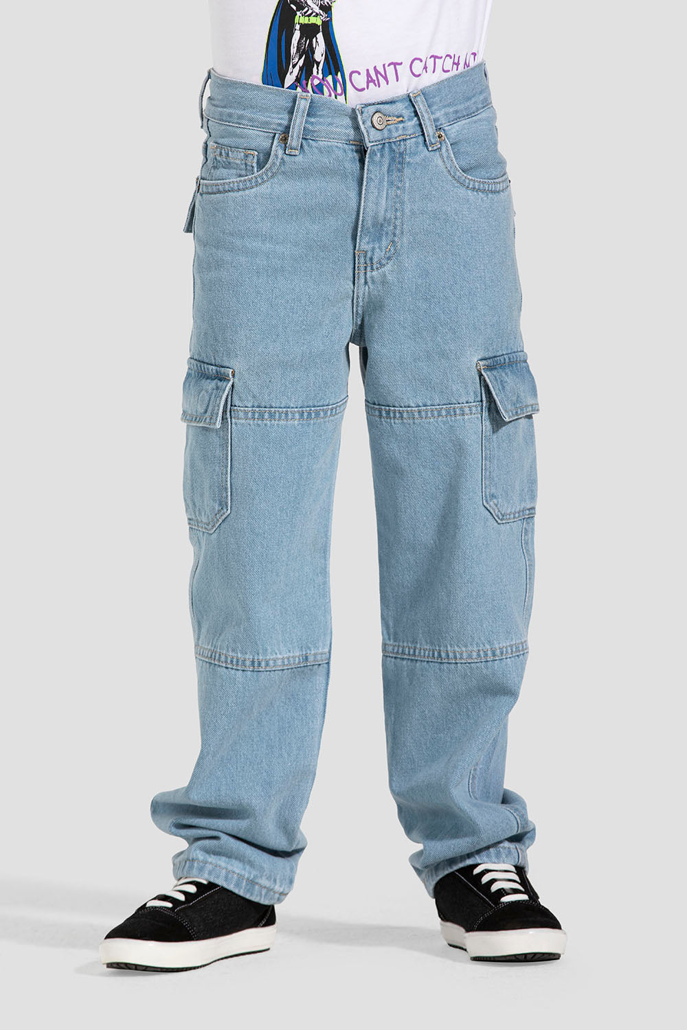 Wide Leg Denim Pant
