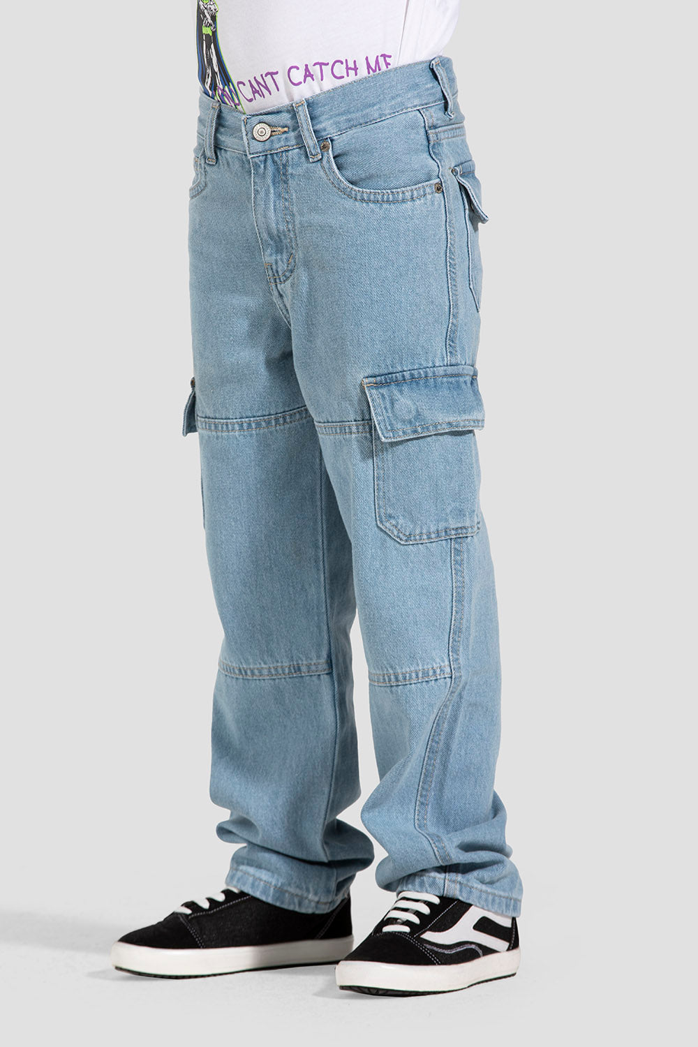Wide Leg Denim Pant