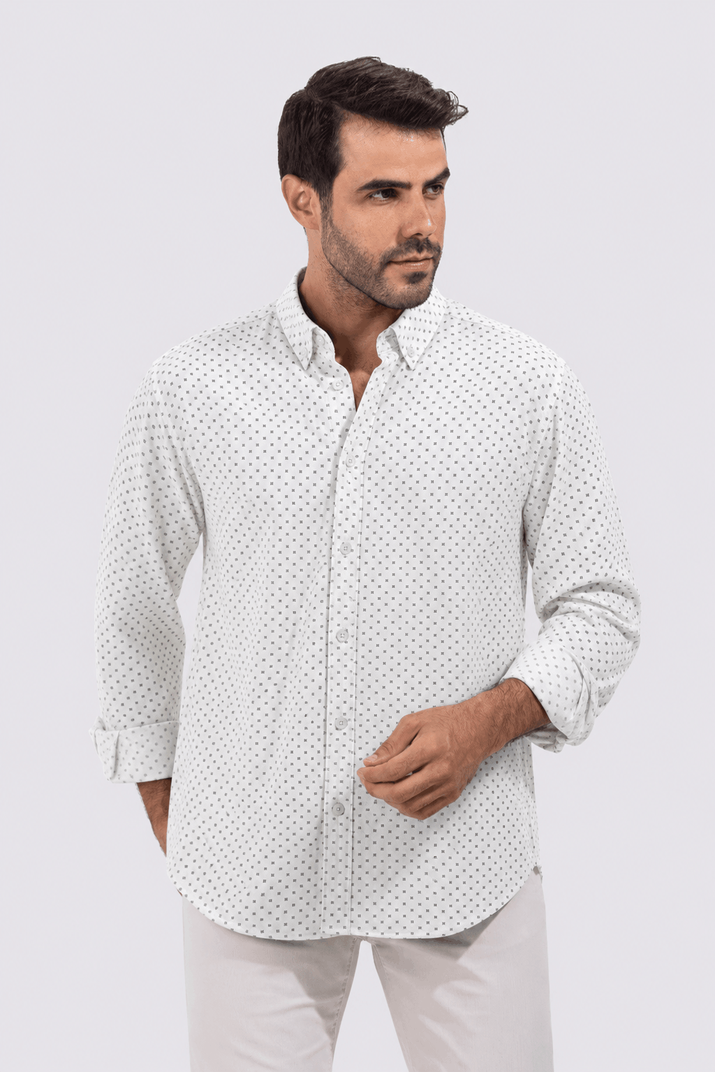 Slim Fit Printed Shirt