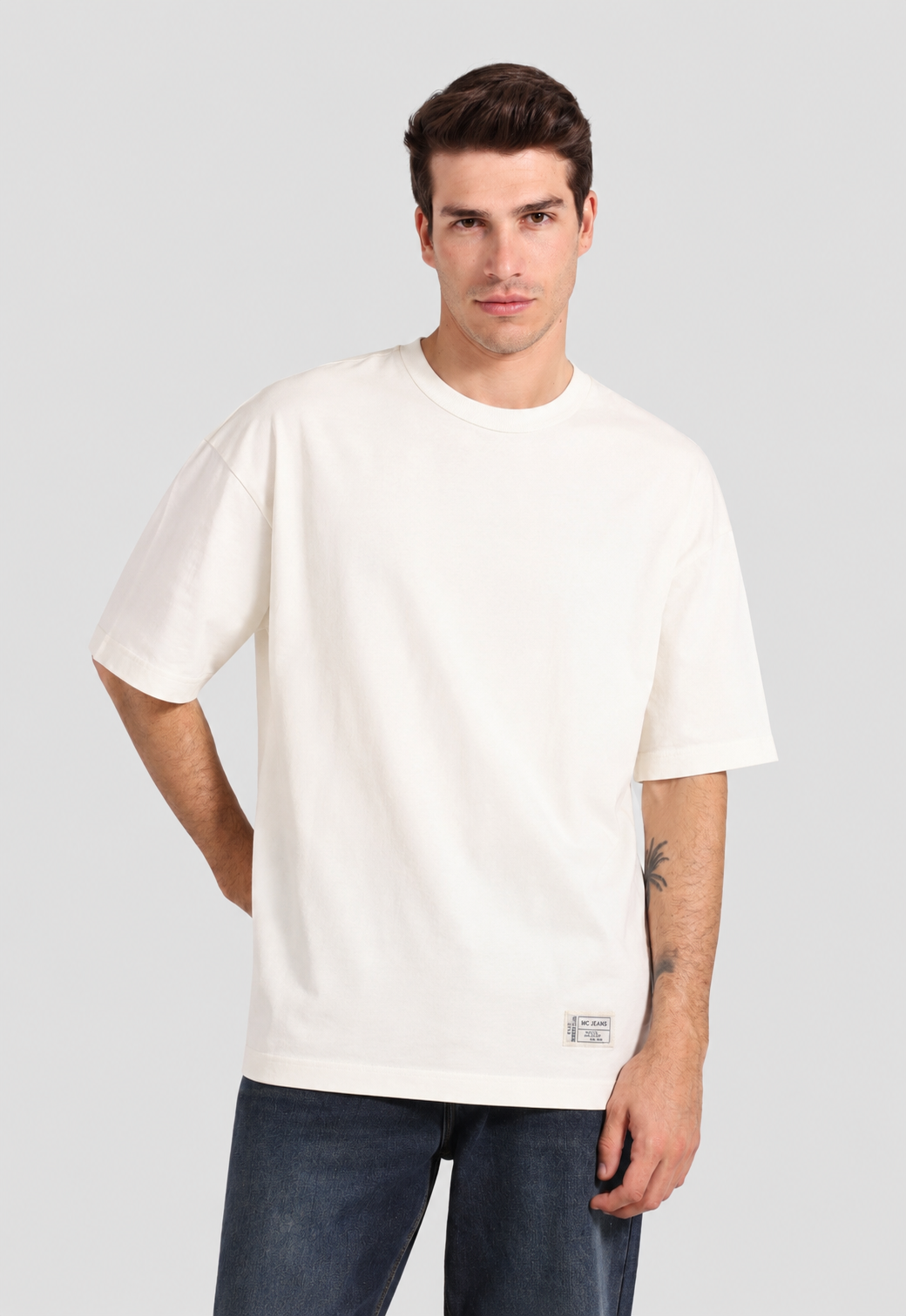 Crew Neck Over Size T-shirt