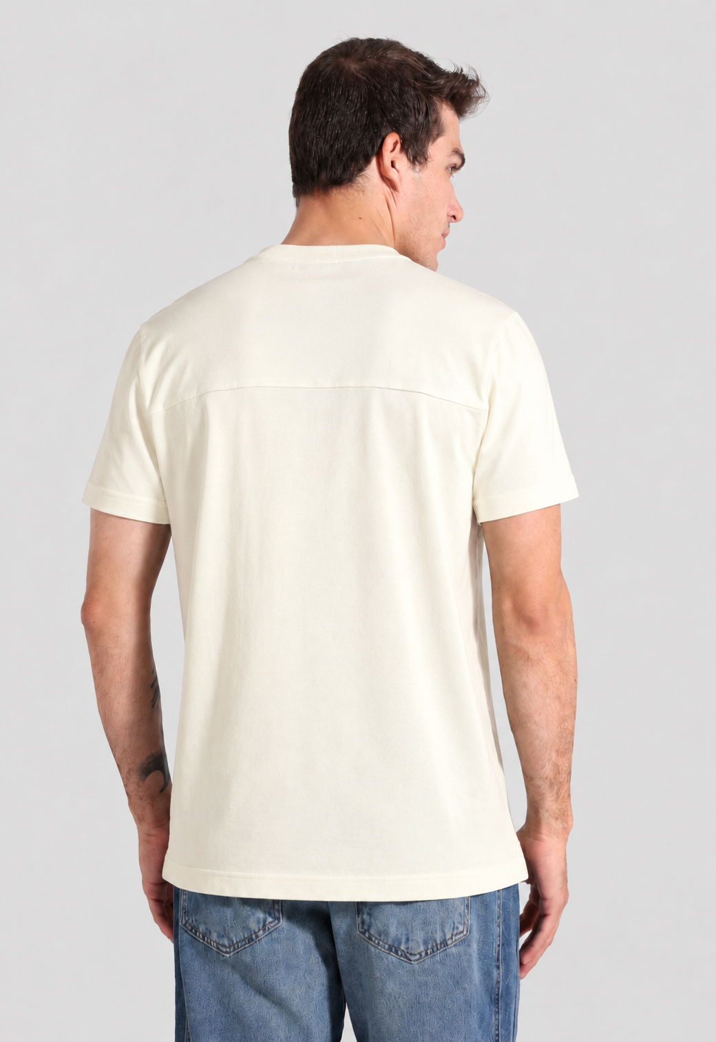 Crew Neck Over Size T-shirt