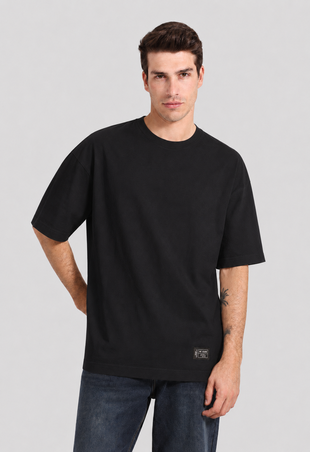 Crew Neck Over Size T-shirt