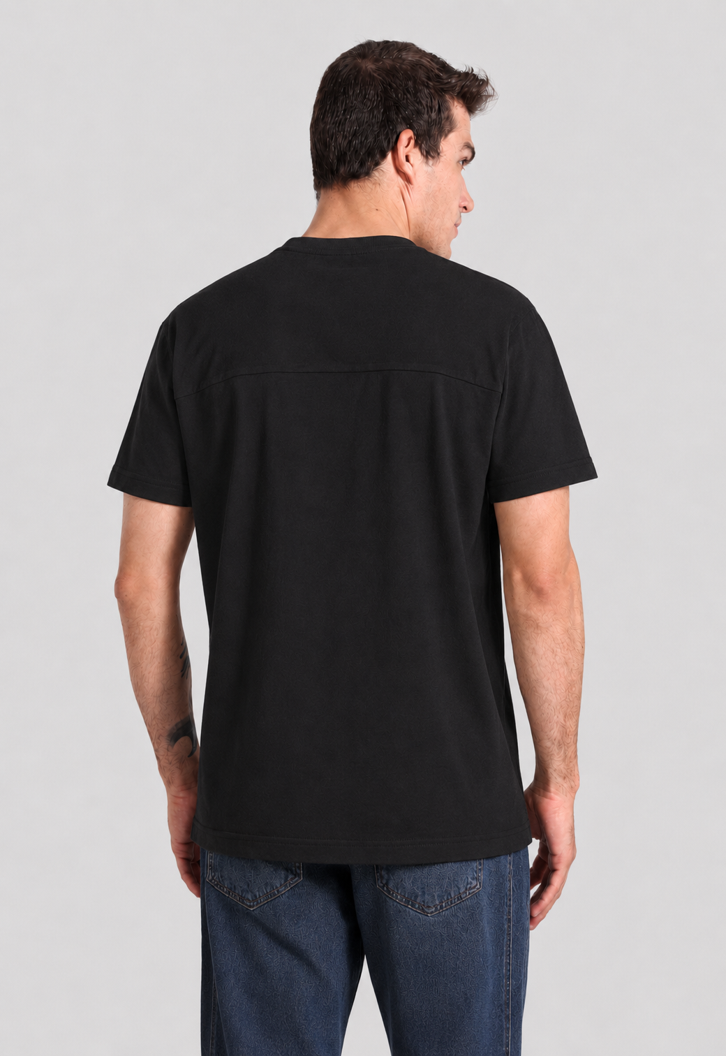 Crew Neck Over Size T-shirt