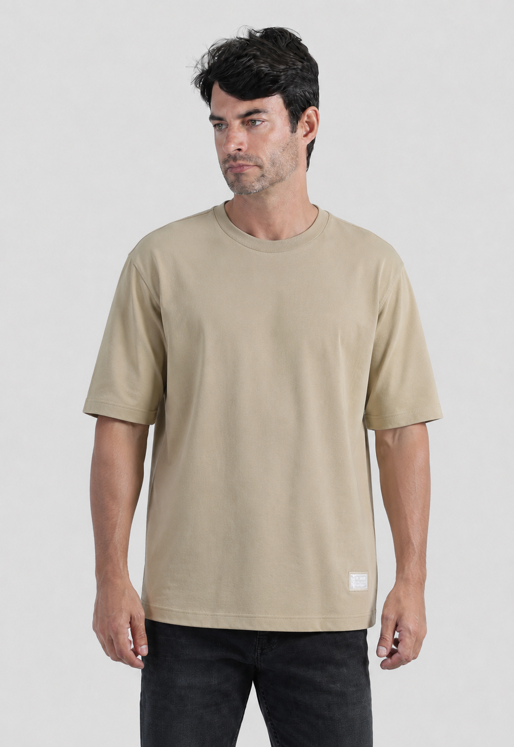 Crew Neck Over Size T-shirt